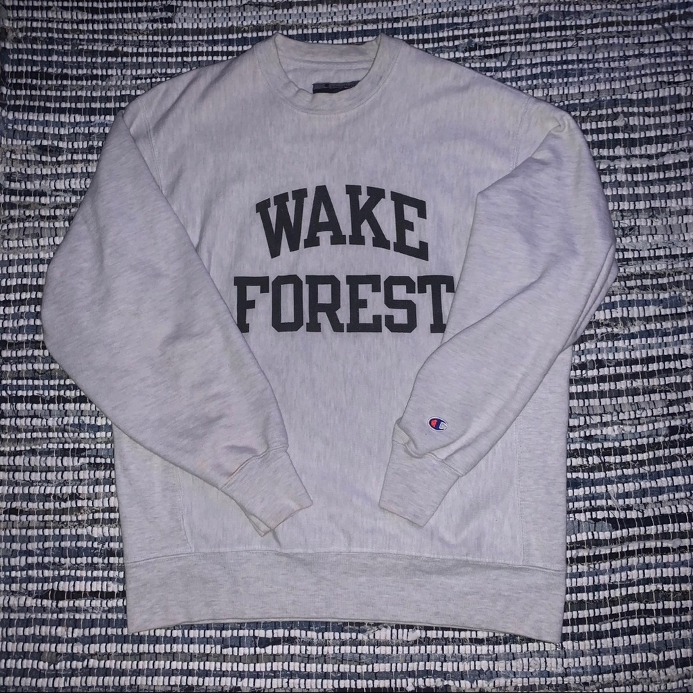 vintage champion reverse weave wake forest